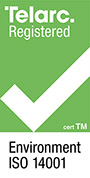 ISO 14001 certification logo